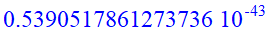 .5390517861273736e-43