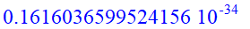 .1616036599524156e-34